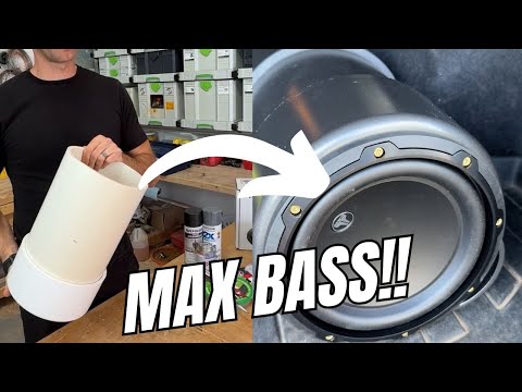 Most BASS for your small space!: DIY ‘Bazooka Tube’ with JL 8W3