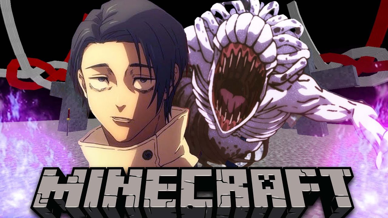 乙骨憂太の”領域展開”が使える世界で特級呪霊を倒しまくるマインクラフト？！😱【まいくら・マインクラフト】【呪術廻戦mod】