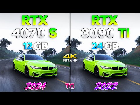 RTX 4070 SUPER vs RTX 3090 Ti - Test in 10 Games | DLSS3