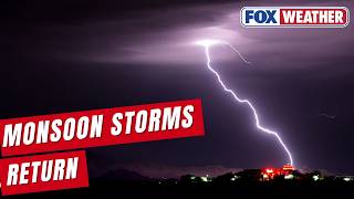Arizona Faces Another Monsoon Thunderstorm, Dust Storm Threat Thursday