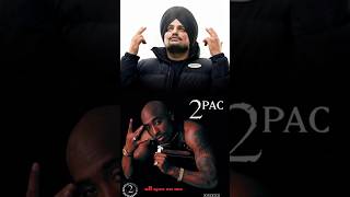 Sidhu Moose Wala Eyes on Me &amp; Tupac All Eyes on Me Poster
