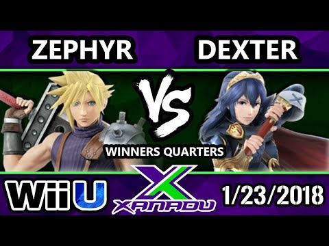 S@X 238 Smash 4 - Zephyr (Cloud) Vs. Dexter (Lucina, Corrin) - SSB4 Winners Quarters - Smash Wii U