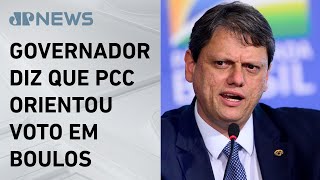 Presidente do TSE promete apurar declaração de Tarcísio de Freitas