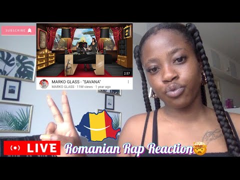 REACTING TO MARKO GLASS - "SAVANA" ROMANIAN RAP