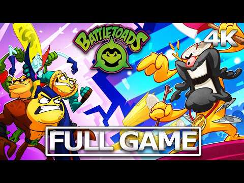 BATTLETOADS 2020 Full Gameplay Walkthrough / No Commentary【FULL GAME】4K 60FPS Ultra HD