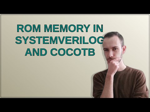 Codereview: ROM memory in SystemVerilog and cocotb