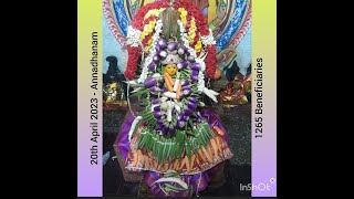 20th April 2023 – Annadhanam by our Trust