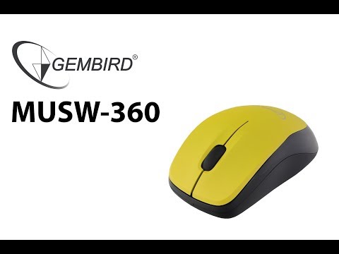 Миниатюра изображения товара Мышь Gembird/Cablexpert MUSW-360-LM