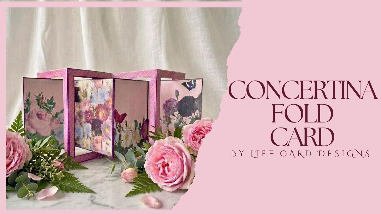 Interlocking Concertina Card - Fun Fold Card Tutorial