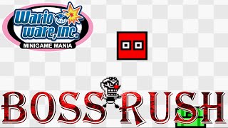 WarioWare, Inc.: Mega Microgame$! - Boss Rush (All Boss Microgames)