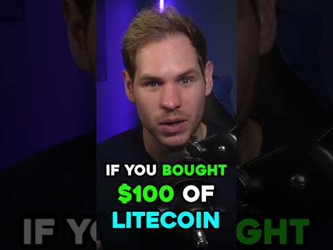 If you Bought $100 of LiteCoin LTC… #shorts
