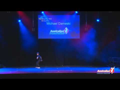 2012 Australian Dance Festival - Michael Dameski, Dance Around The World Solo Finalist