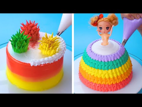 How To Make A Disney Princess Sisters Cake | Princess Doll Birthday Cake Recipes | So Yummy Cake