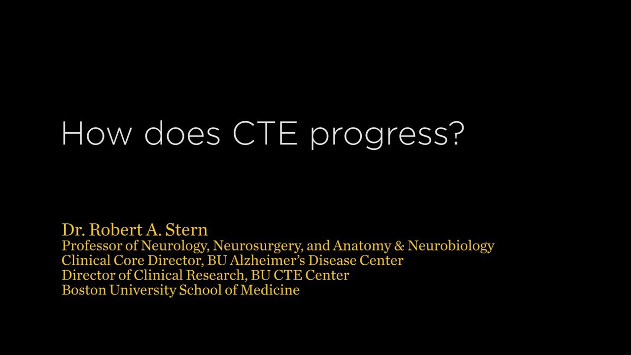 How does CTE progress?