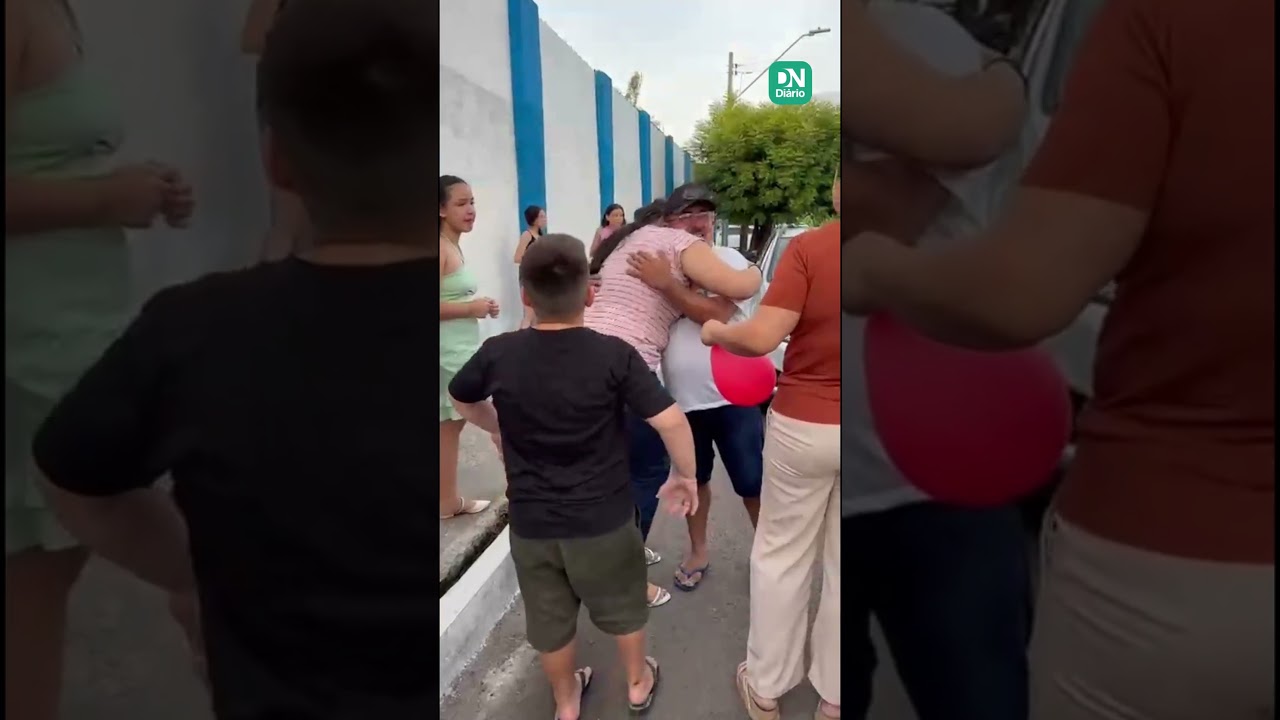 Imagem da notícia Porteiro de escola no Ceará ganha moto de pais de alunos; veja o vídeo da homenagem