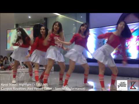Campus Royalties (Red Velvet Cover - Special Performance) on Kpop Static: Highlight