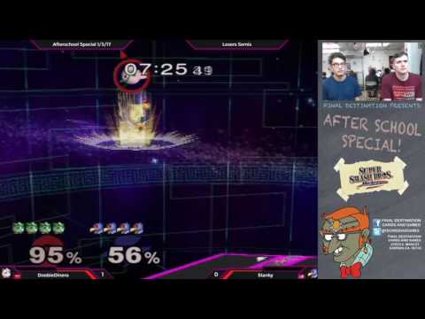 After School Special 1/3/17 - DØØBÎË DĪÑĒRÓ (Floss) vs. Stanky (Falco) - SSBM Losers Semis