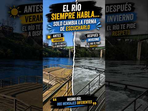 El río siempre habla, solo cambia la forma de escucharlo #riobueno #regiondelosrios #chile