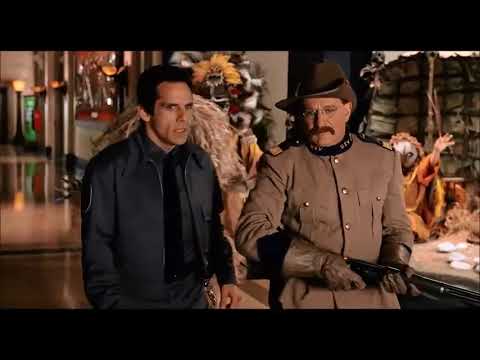 Larry Daley meets Theodore rooservelt