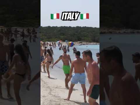 An Italian beach ✨📌🇮🇹☀️🏖️ Sardinia Cala Sabina Olbia ✨ #travel #subscribe #beach