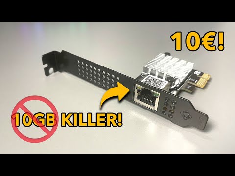 2.5G Ethernet Network Cards Speed ​​Test and Testing