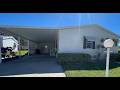 RIDGEWOOD ESTATES MOBILE HOME COMMUNITY; GATED, 55+, PET-FRIENDLY, 3BR/2BA; 2022 ROOF, 2019 A/C!