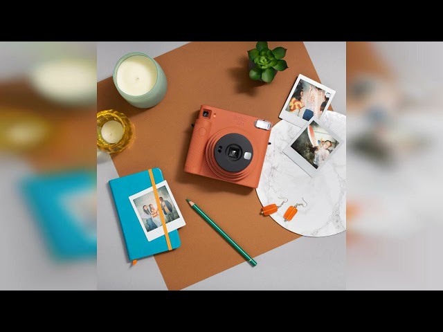 Vídeo relacionado con instax SQ1 Square Cámara instantánea automática, tamaño de Foto Cuadrado. Terracota Orange