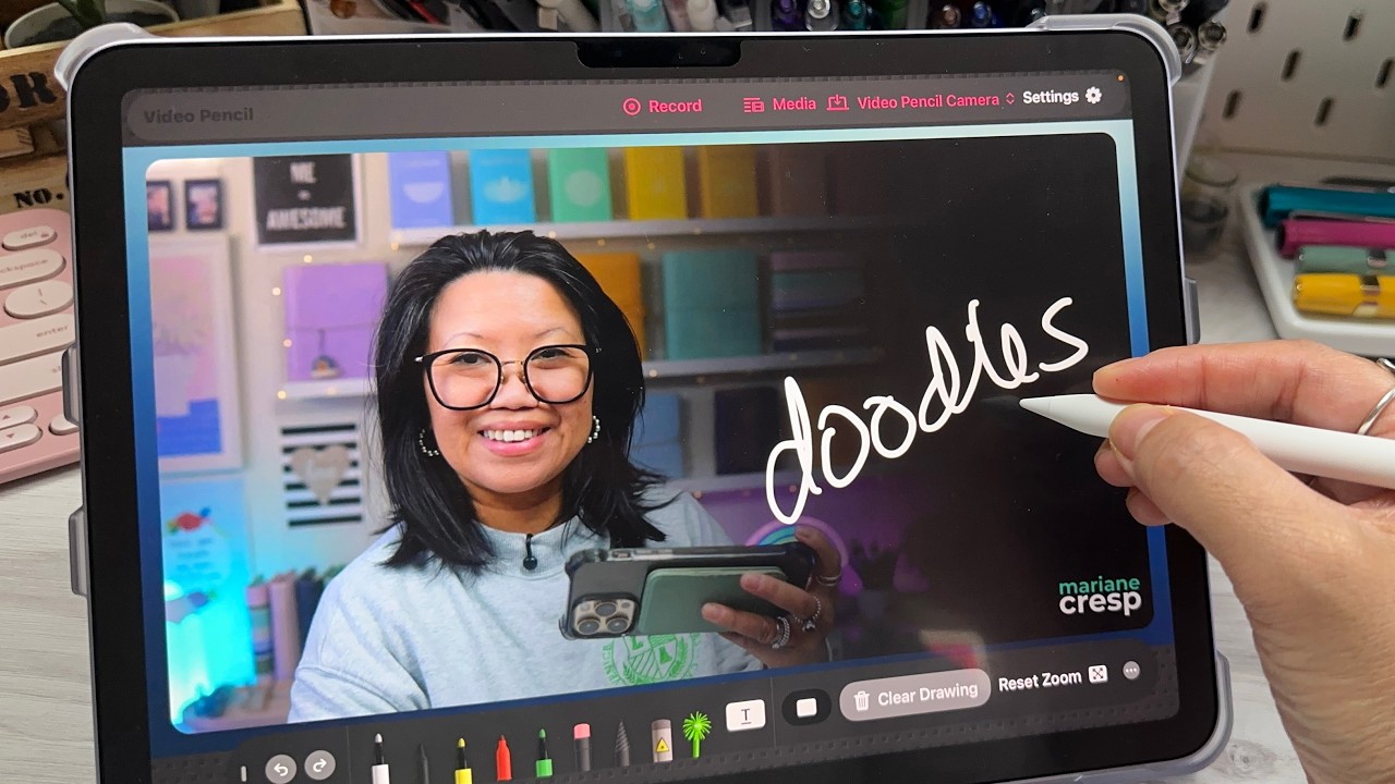 Testing My Ecamm Setup + Doodle Session