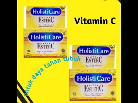 Review Produk Vitamin C Holisti Care ESTER C