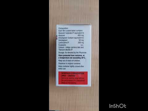 Inbec tablet ( abacavir + dolutegravir + lamivudine ), emcur...