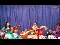 Saradae Veenavadana Veena By Ambili Divya Arun Mridangam Bharadwaj Violin Amrith