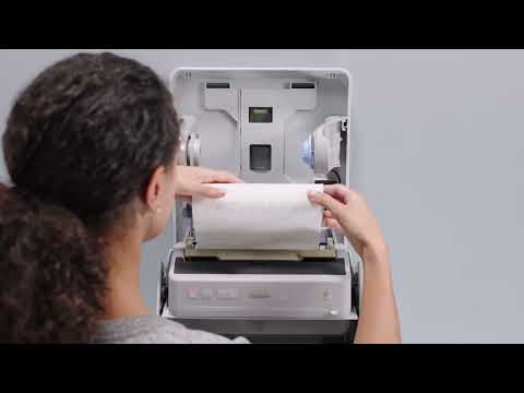 Kimberly Clark Professional ICON Collection Australia How to change Load Stub Roll paper towel HRT V