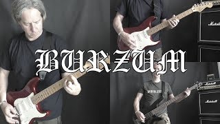 Burzum -  A Lost Forgotten Sad Spirit - Guitar Cover