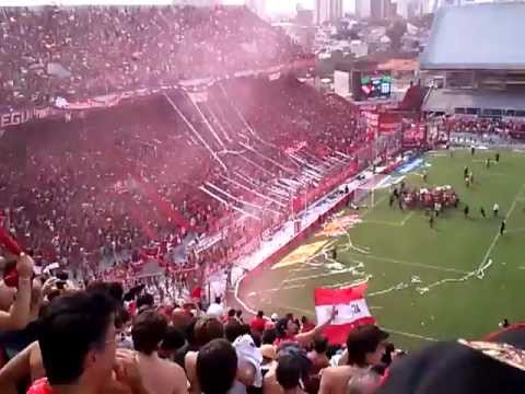 Independiente 4 - Racing 1. Final del partido con gol del Pato Rodriguez incluido (14/04/2012)
