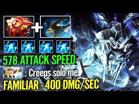 Insane CANCER Meta Visage - 578 Attack Speed Minion Smelting Tower Dota 2 Player BOOM