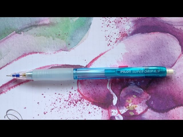 Vídeo relacionado con PILOT - Caja de 6 Bolígrafos Super Grip - Bolígrafo Recargable y Retráctil - Negro - Punta Media