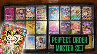 Pokemon Perfect Order Complete Master Set - 203 Cards + Extras!