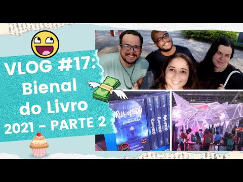 VLOG #17: BIENAL DO LIVRO 2021 RJ | Tour e impresses - Parte 2 ? | Biblioteca da R