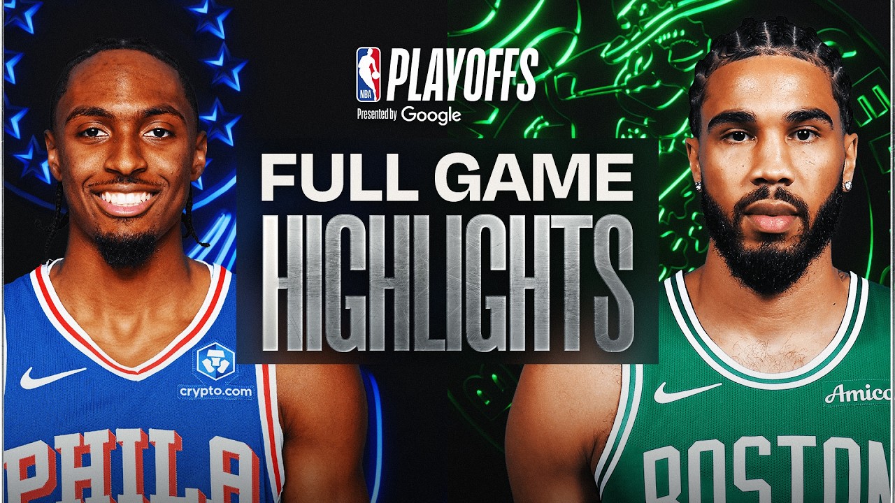 #7 76ERS at #2 CELTICS | FULL GAME 1 HIGHLIGHTS | April 19, 2026