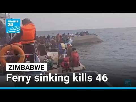Ferry sinking kills 46 in rural Zimbabwe