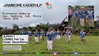 Download lagu Juara 1 Lomba Yel-Yel dalam Jambore Kader ILP Puskesmas Sambong Tahun  2025 (Desa Biting) mp3