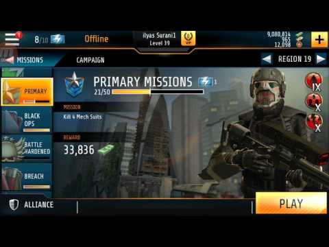 Kill Shot Bravo Region 19=22 Primary Mission Complete