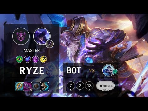 Ryze Bot vs Ashe - BR Master Patch 10.7