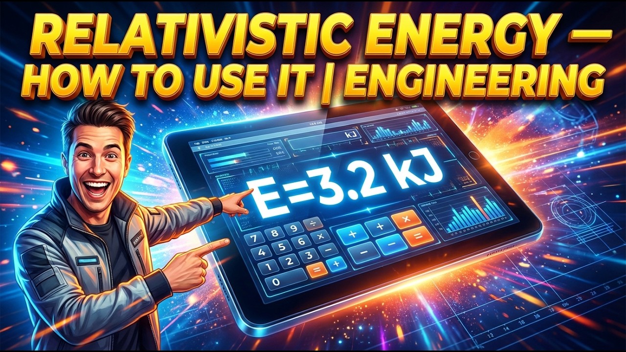 Relativistic Energy Interactive Calculator