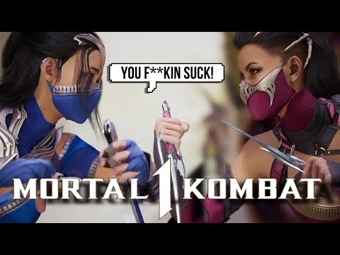 My Mileena Had This Trash Talking Kitana Raging In Mortal Kombat 1!