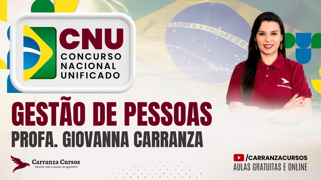 CNU - Gestão de Pessoas - Simulados - Prof. Giovanna Carranza