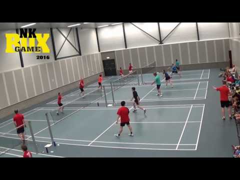 2016 NK badminton BOX-game (Dutch Championships)