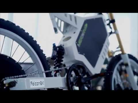 MAD Power 8,000W Powerhouse Super e-bike - Falcon8k By Merkava. WATCH until then end for wheel spin.