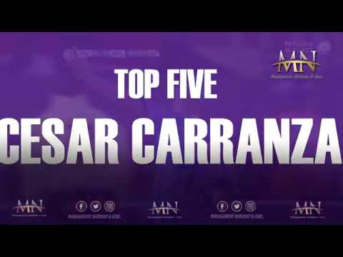 GOLAZOS CESAR CARRANZA TOP FIVE