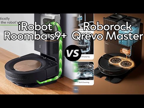 iRobot Roomba s9+ Vs Roborock Qrevo Master - Which One Is Better? (specs Comparison)